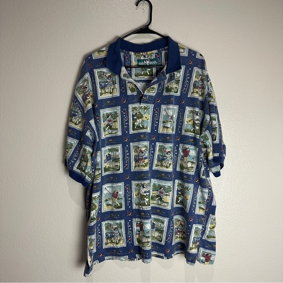Big Dogs Polo Vintage Shirt Size 3X - Picture 1 of 6